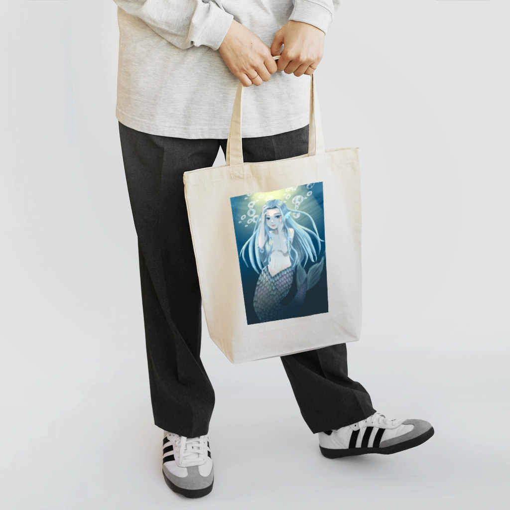 nemu_rtakugakiminの人魚 Tote Bag