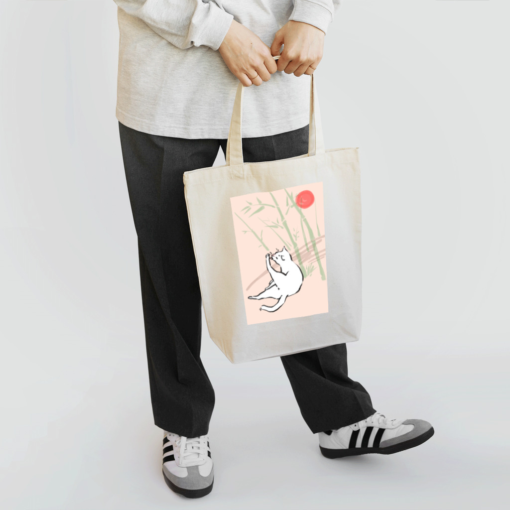 たびー。の日本画風の猫 Tote Bag