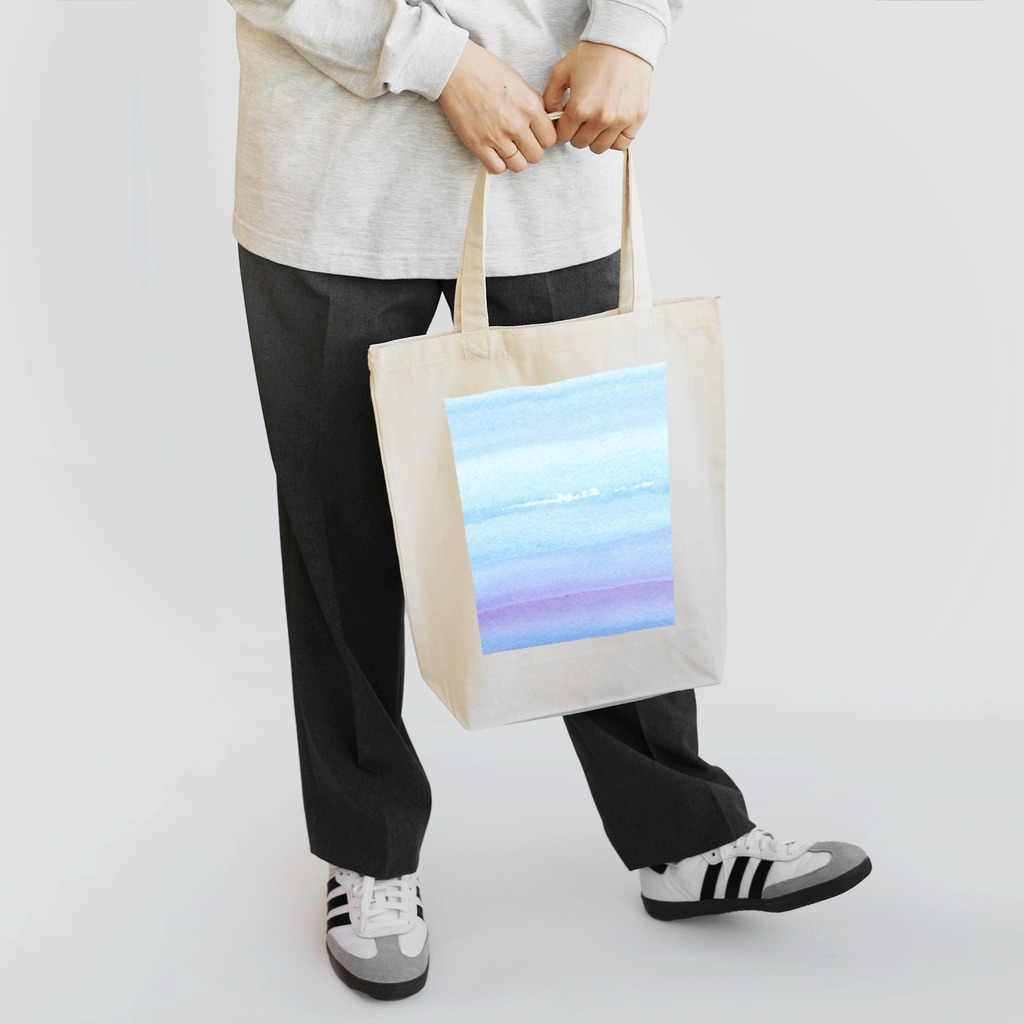 ミウラナオコのBlue Meditation Tote Bag