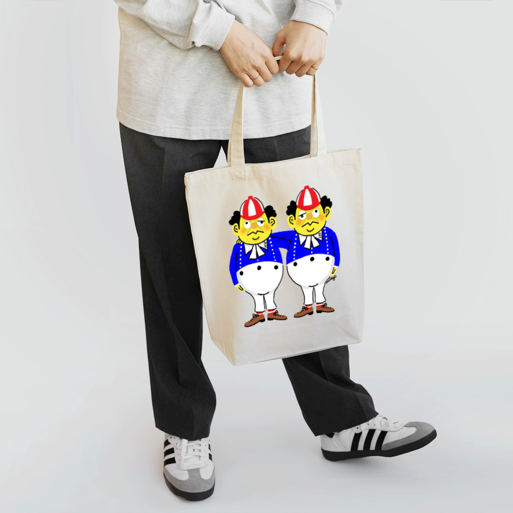 Nobby's SUZURI shopの双子のおじさん Tote Bag