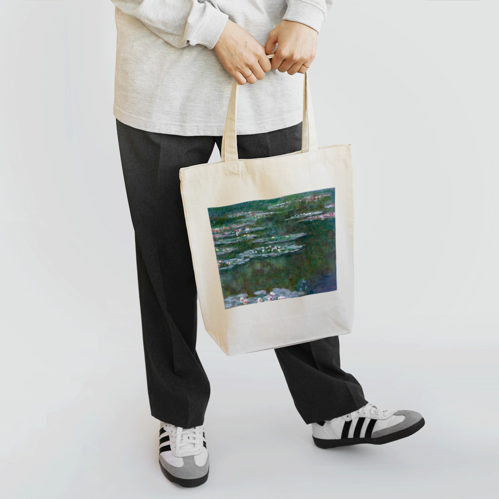 名画館のモネ「睡蓮②」　クロード・モネの絵画【名画】睡蓮シリーズ Tote Bag