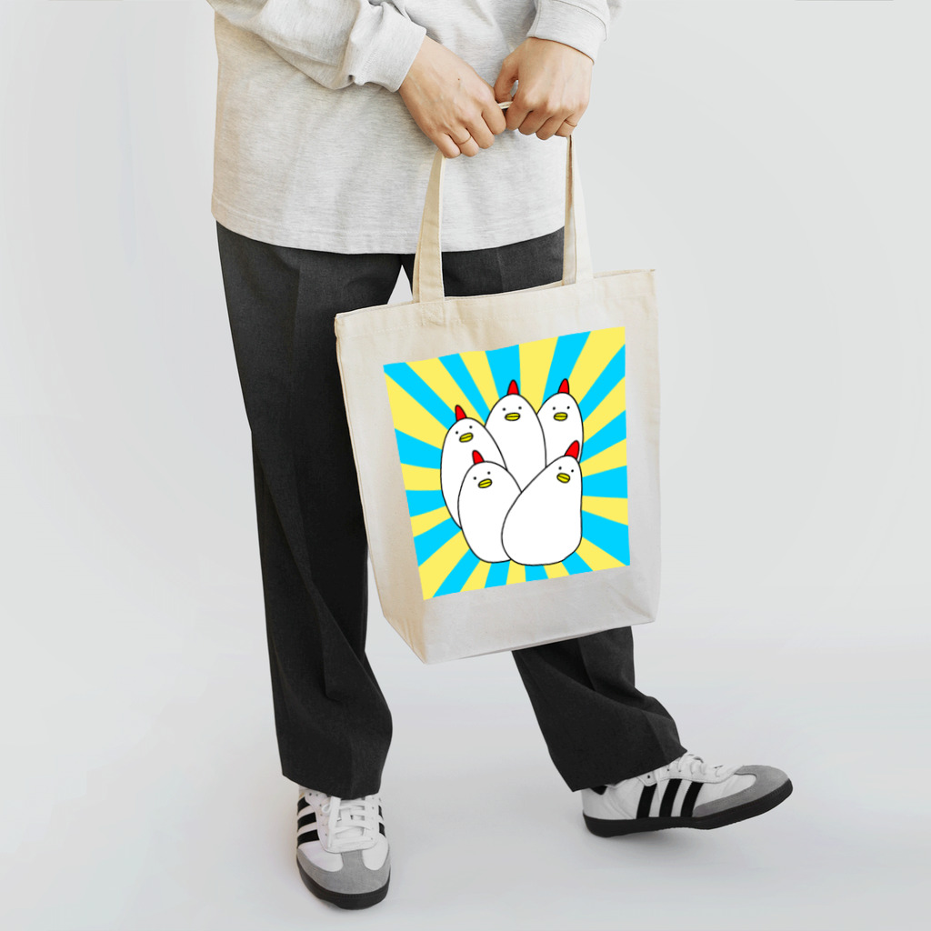 niwatori-companyのニワトリトレイン Tote Bag