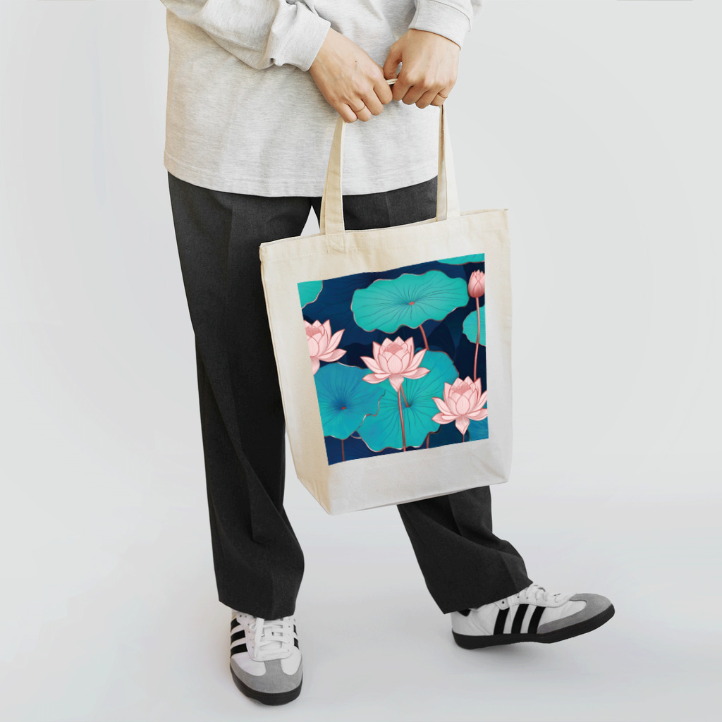 funny-boneの蓮の花 Tote Bag