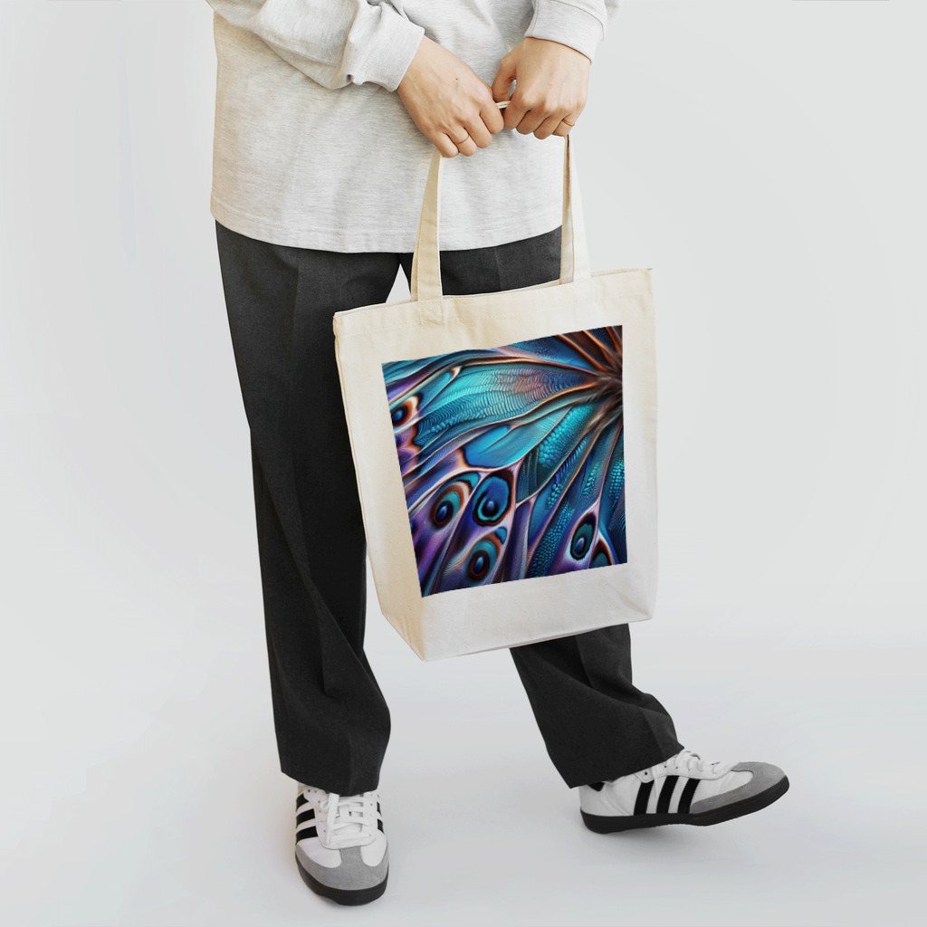 chika_22の羽根の柄 Tote Bag