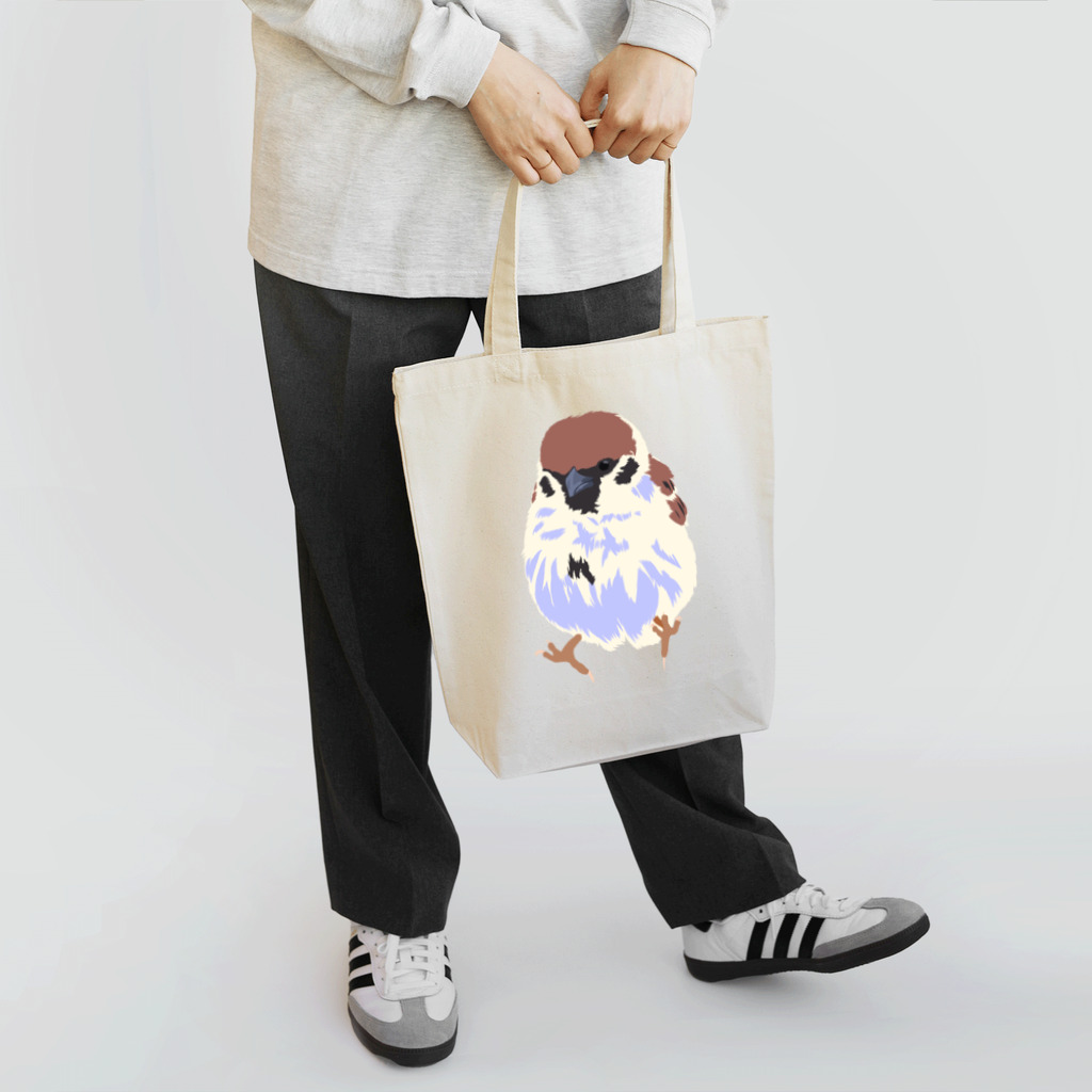 なはるんのジャンプするすずめ Tote Bag