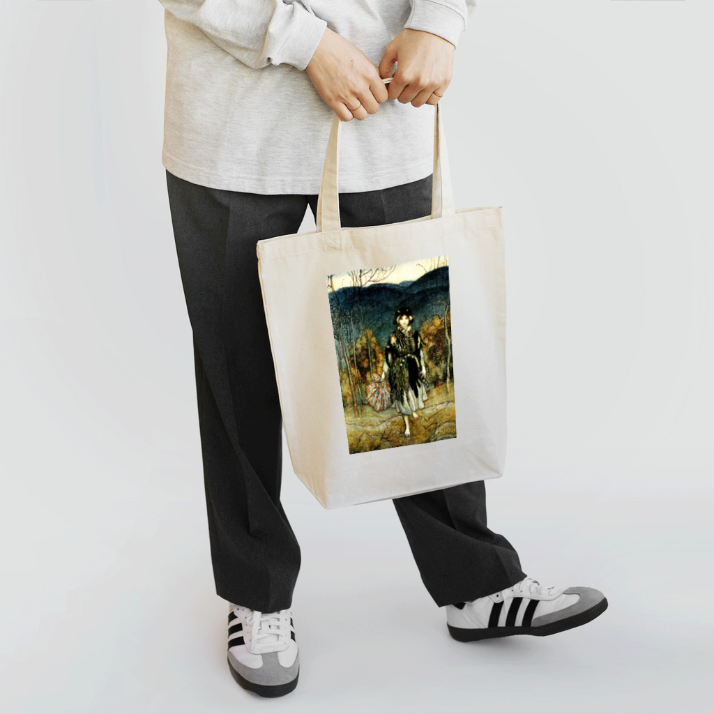 lilli-starling　dépayséeのVintage Fairytail  Tote Bag