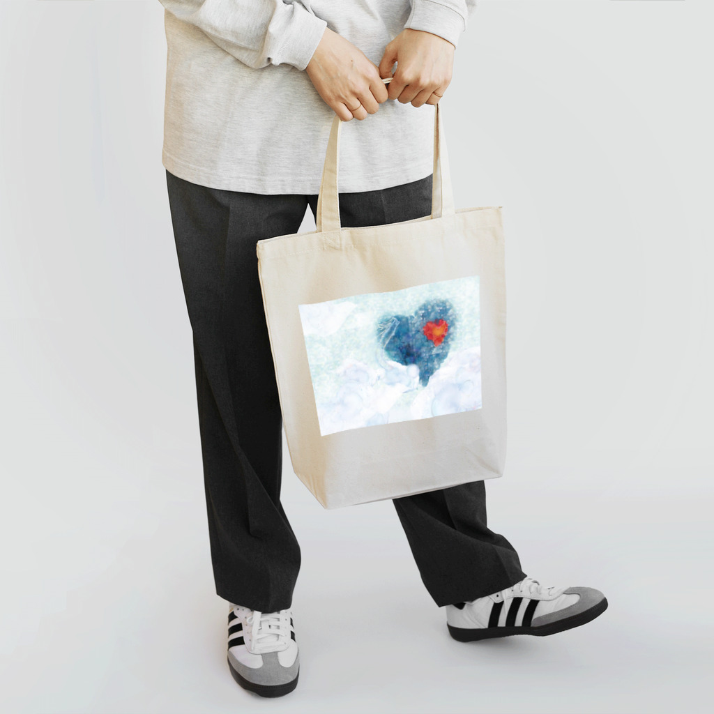 WAMI ARTのタツとハート Tote Bag