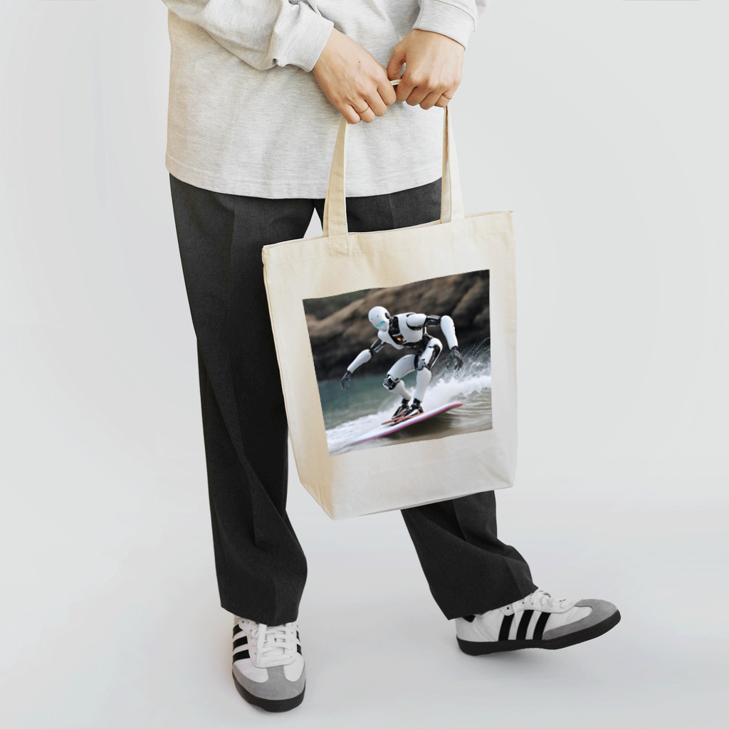 MEGROOVEのロボット30 Tote Bag