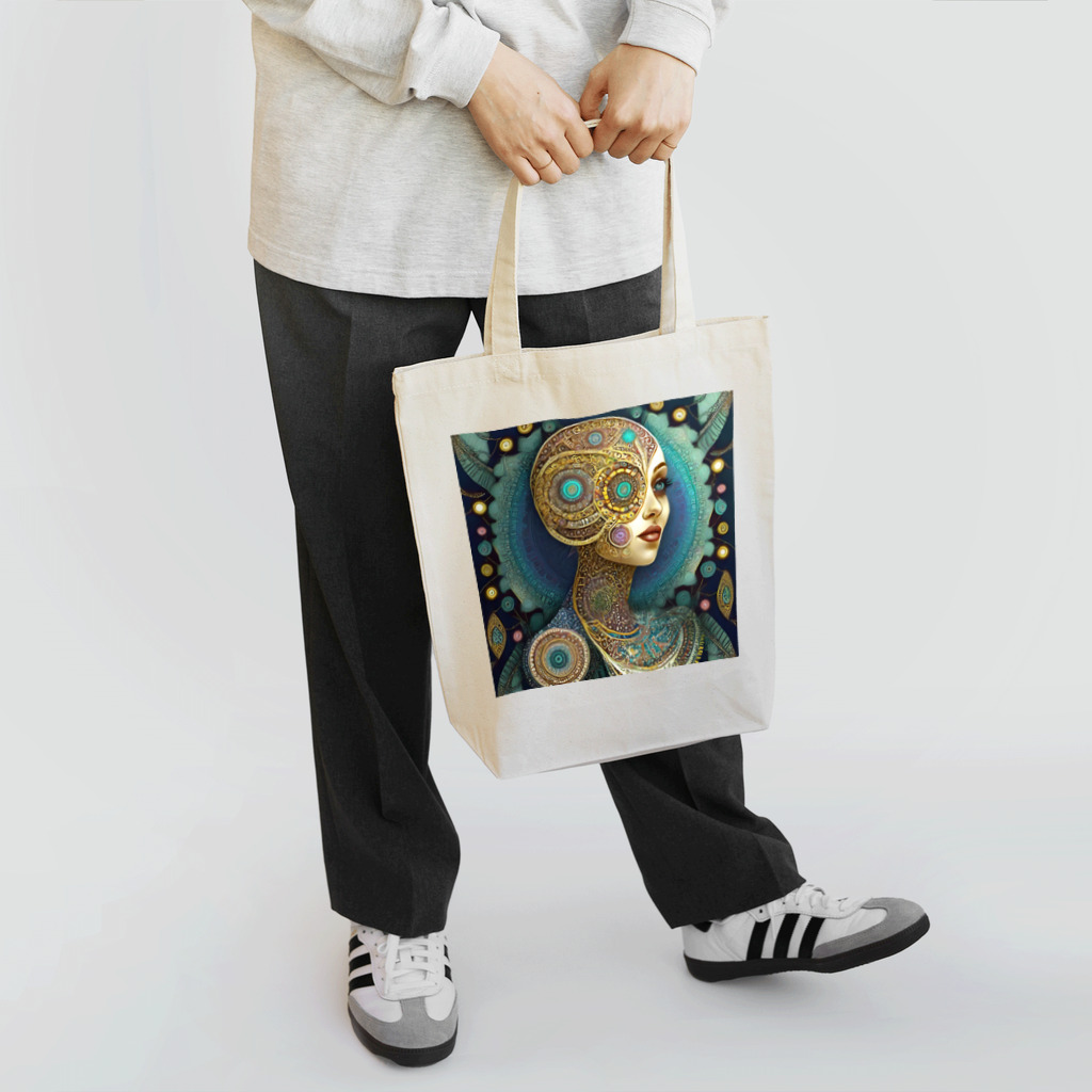 しゅ～とshopのおしゃれアルゴリズム女神 Tote Bag