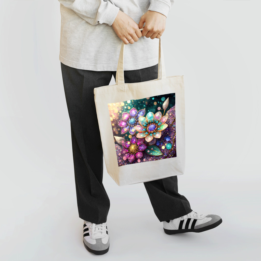 Rimapiの宝石のような花 Tote Bag