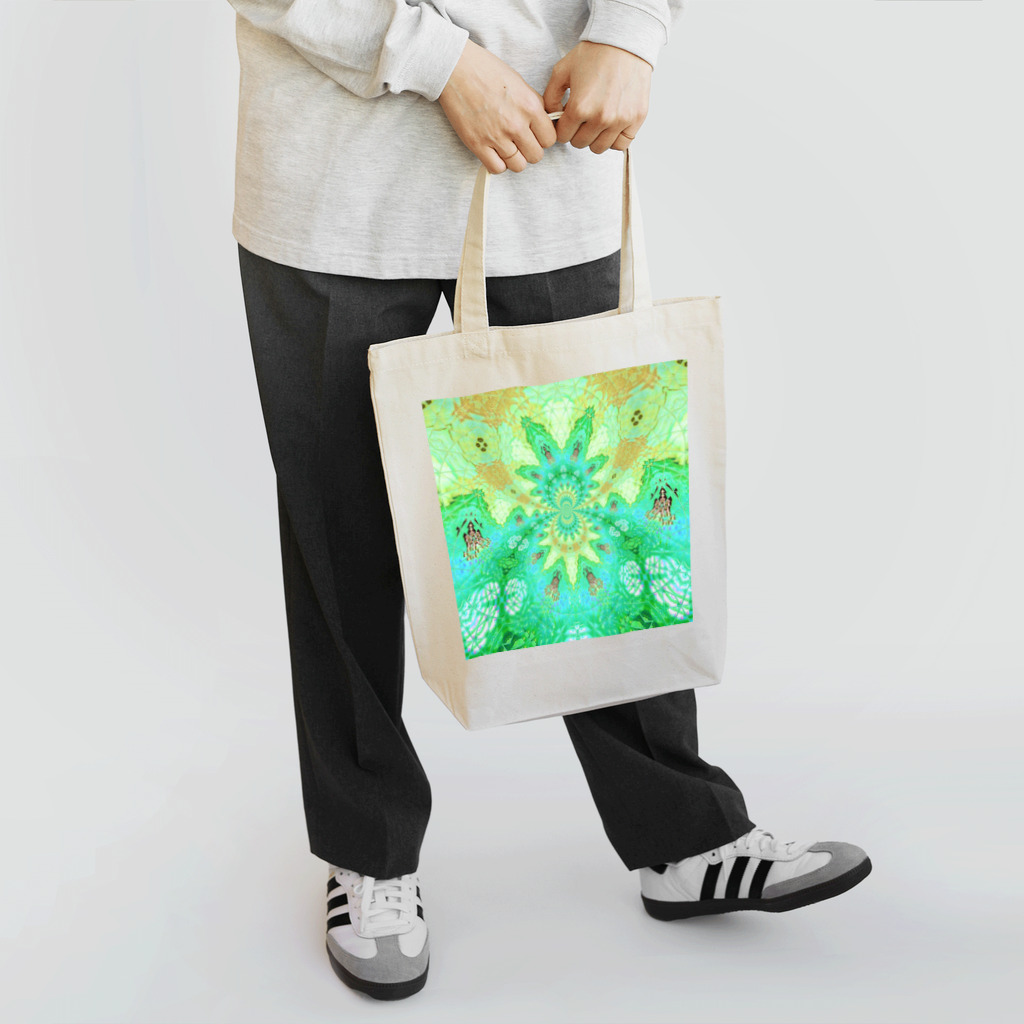 egg Artworks & the cocaine's pixのgrêên cr∆dê. Tote Bag