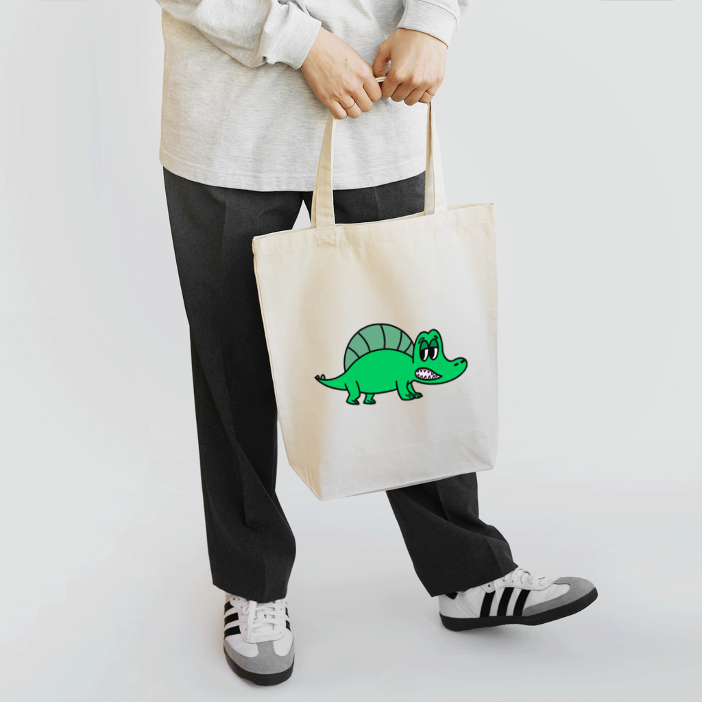 PONPON STUDIOのフィン［PONPON FRIENDS SERIES］ Tote Bag