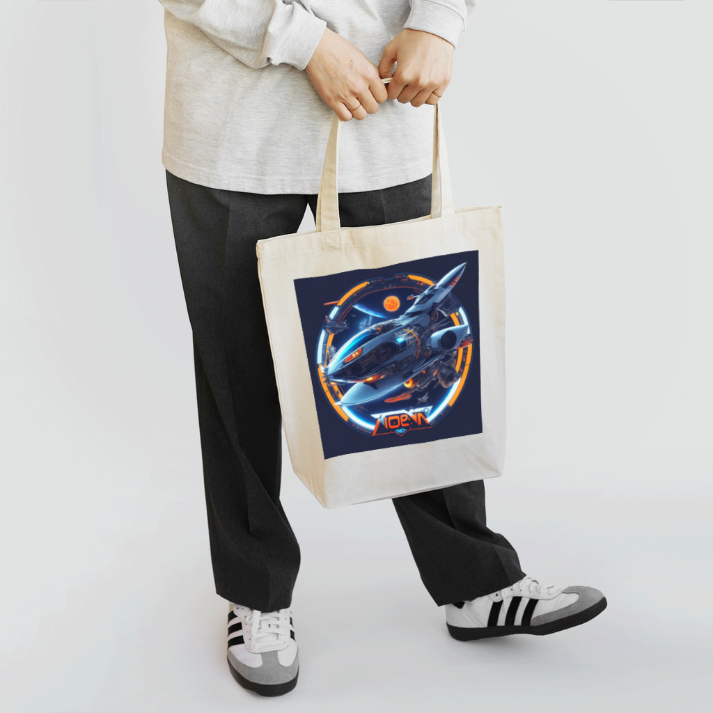 Lock-onの未来の乗り物　02 Tote Bag