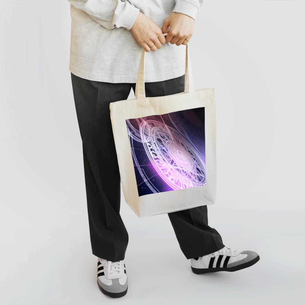 幻想の館の不思議模様・サークル Tote Bag