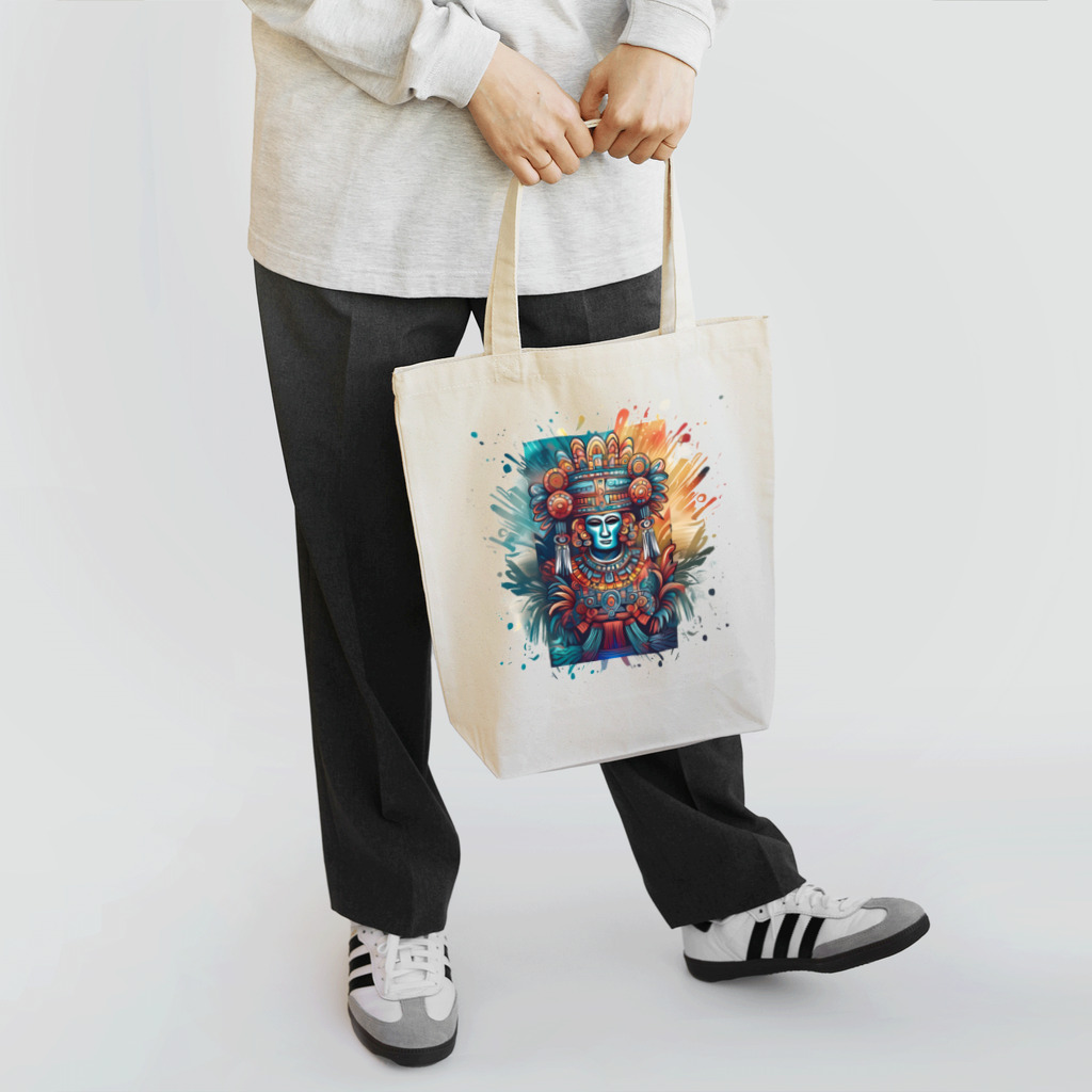 shime_savaのアステカあたりの雨の神様 Tote Bag