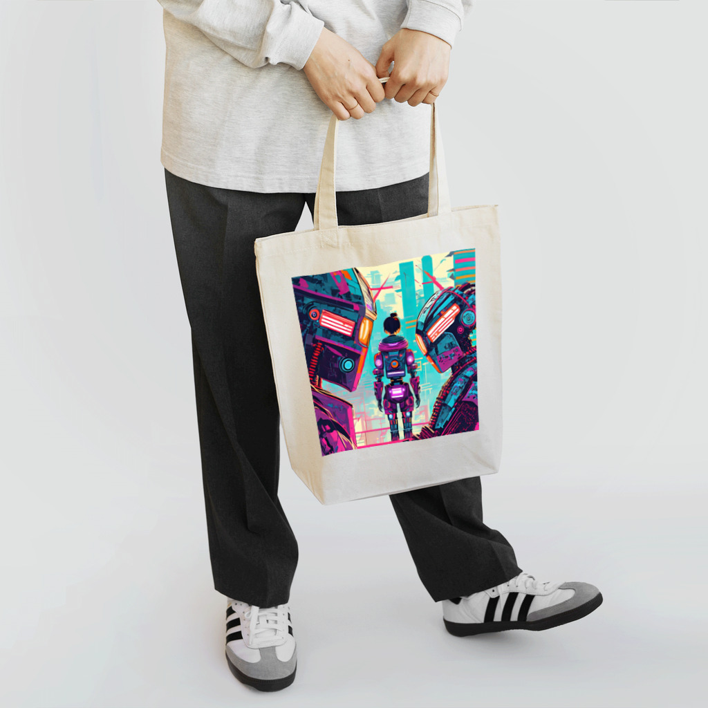 kokoleca_designのTOKYO BOT: 都市探索 Tote Bag