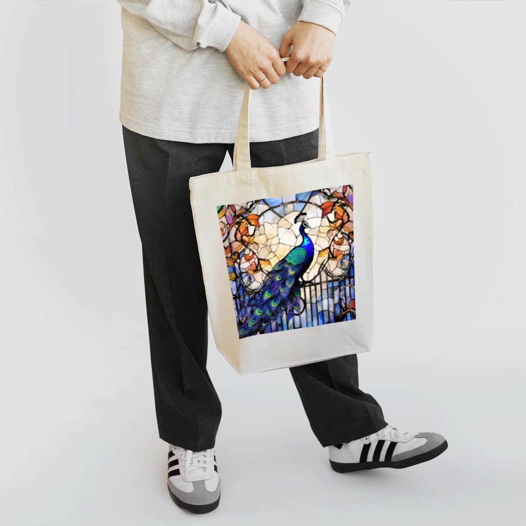 タカヤマ・サイトの絢爛豪華・孔雀 Tote Bag