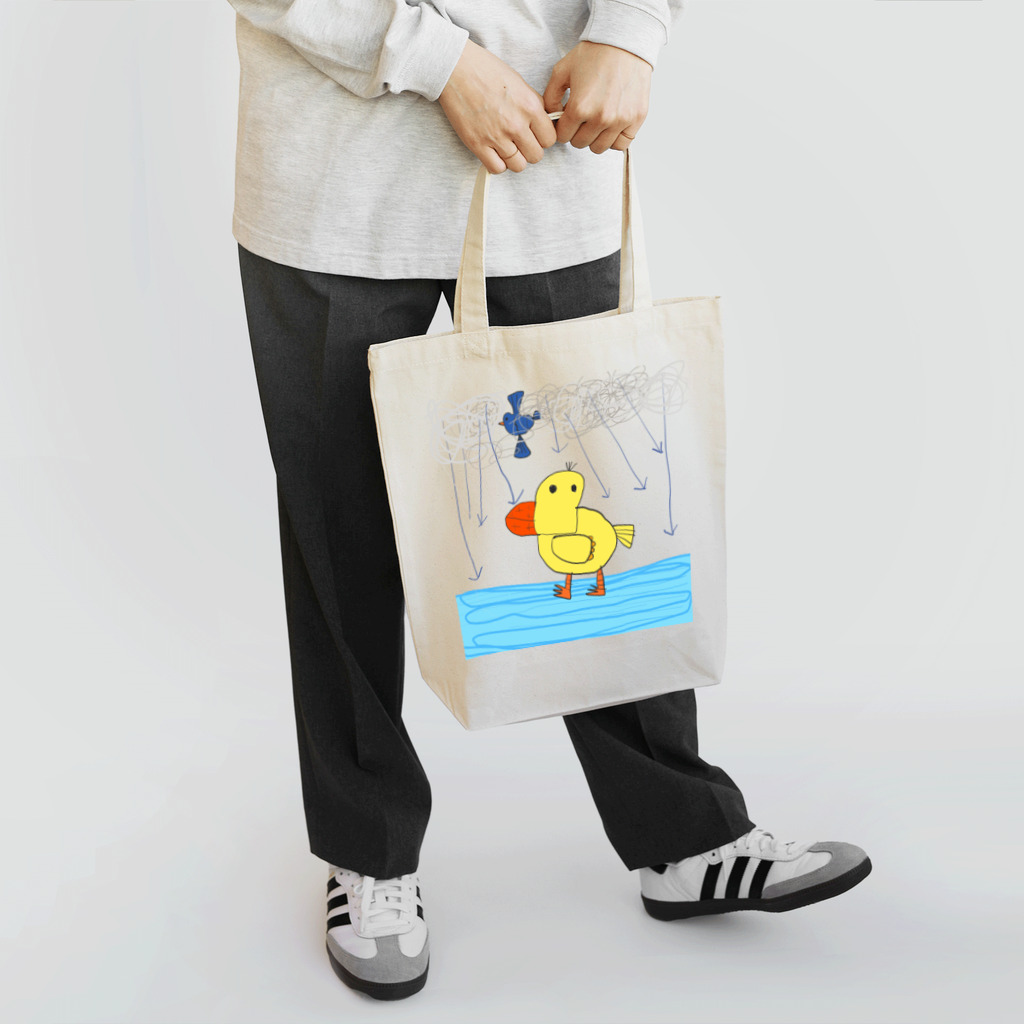 yuuki_officialのアヒルのクワッキー Tote Bag