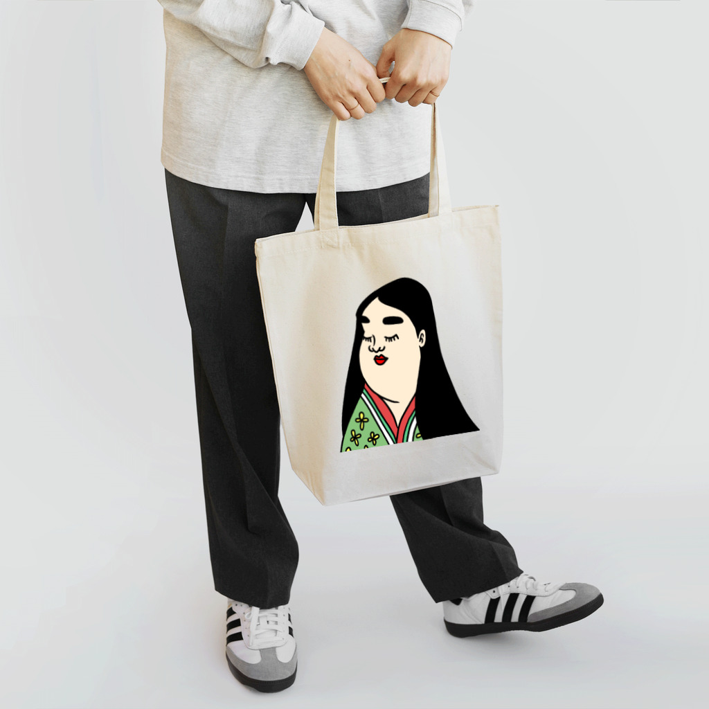 ホビヲノエのお店のかわいい紫式部 Tote Bag