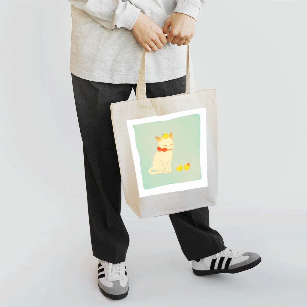 cocorocoffeeのねこひよこトート Tote Bag