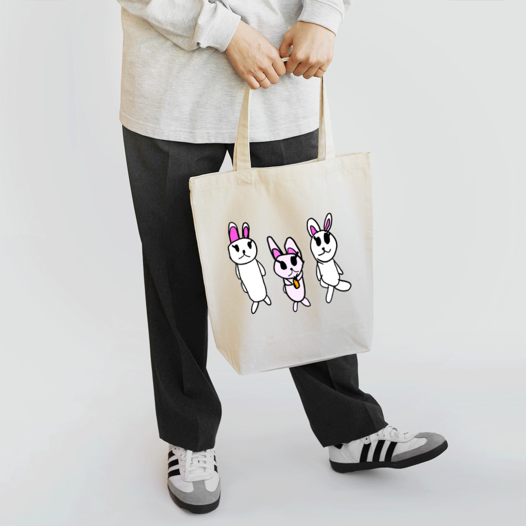 YAG STOREの娘の絵シリーズ～rabbit～ Tote Bag