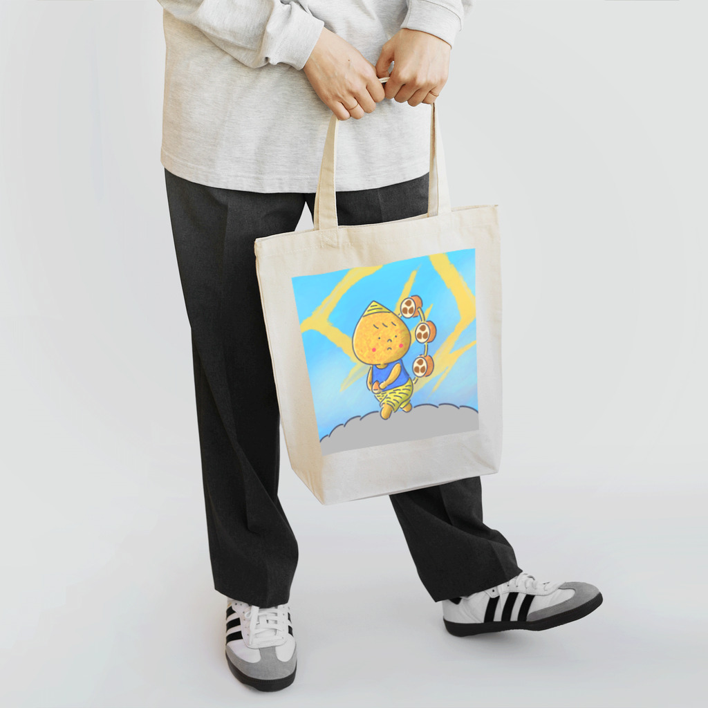 くりぼーや ショップのkuri thunder Tote Bag