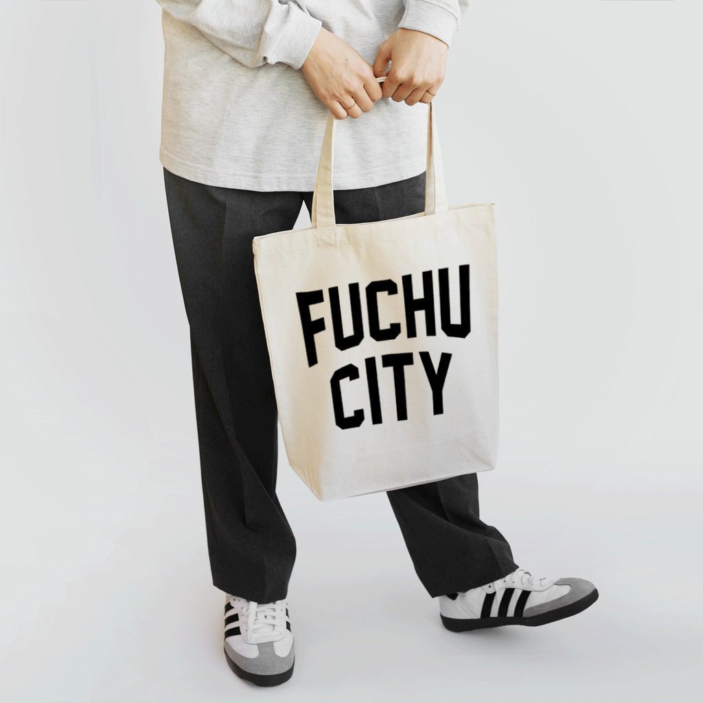 JIMOTOE Wear Local Japanの府中市 FUCHU CITY トートバッグ