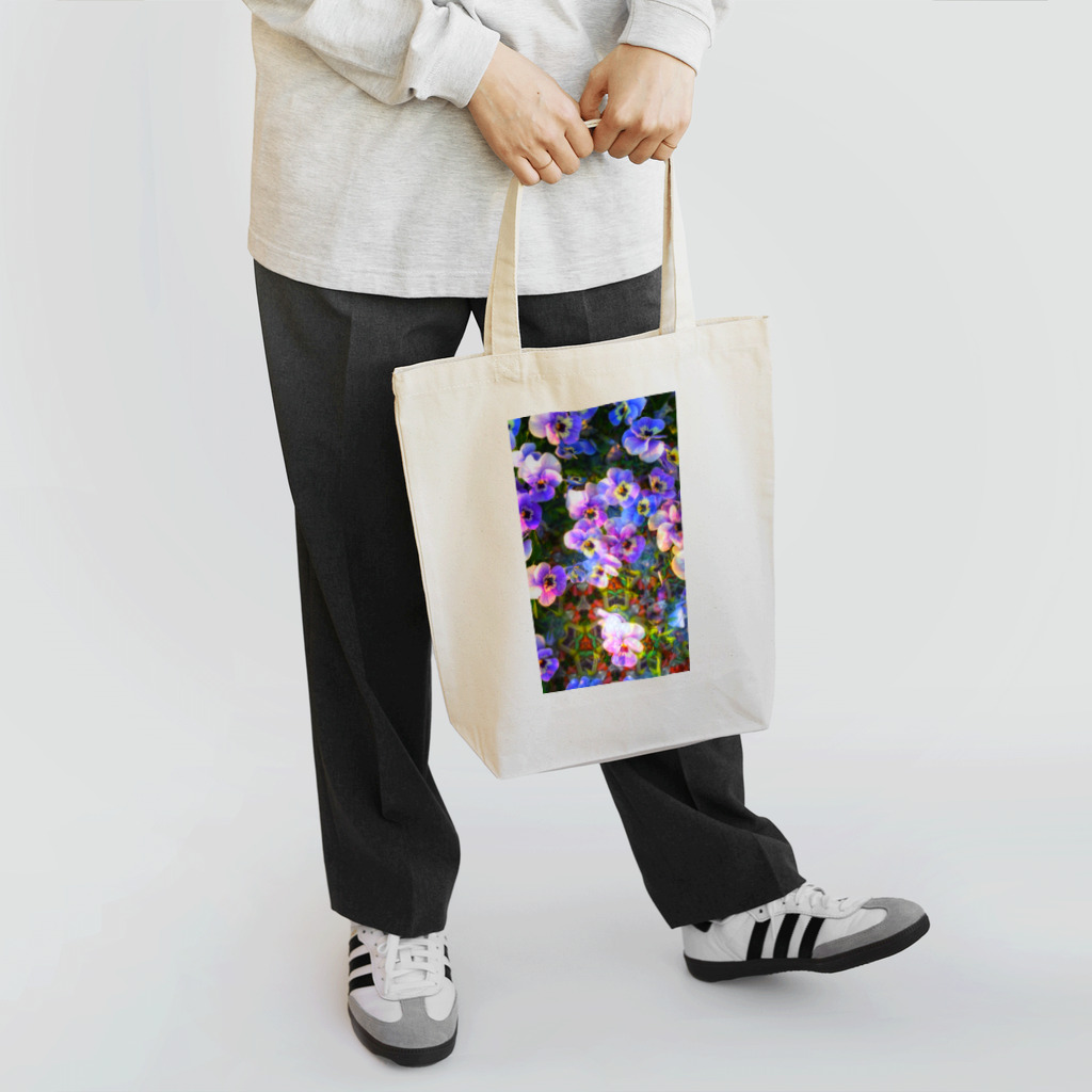 Natsumex Teleido-Worksのlittle flower"Unwavering soul" Tote Bag