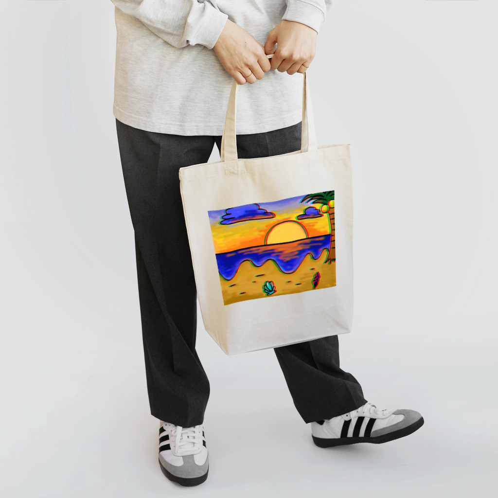 DaydreamのSunset sea Tote Bag
