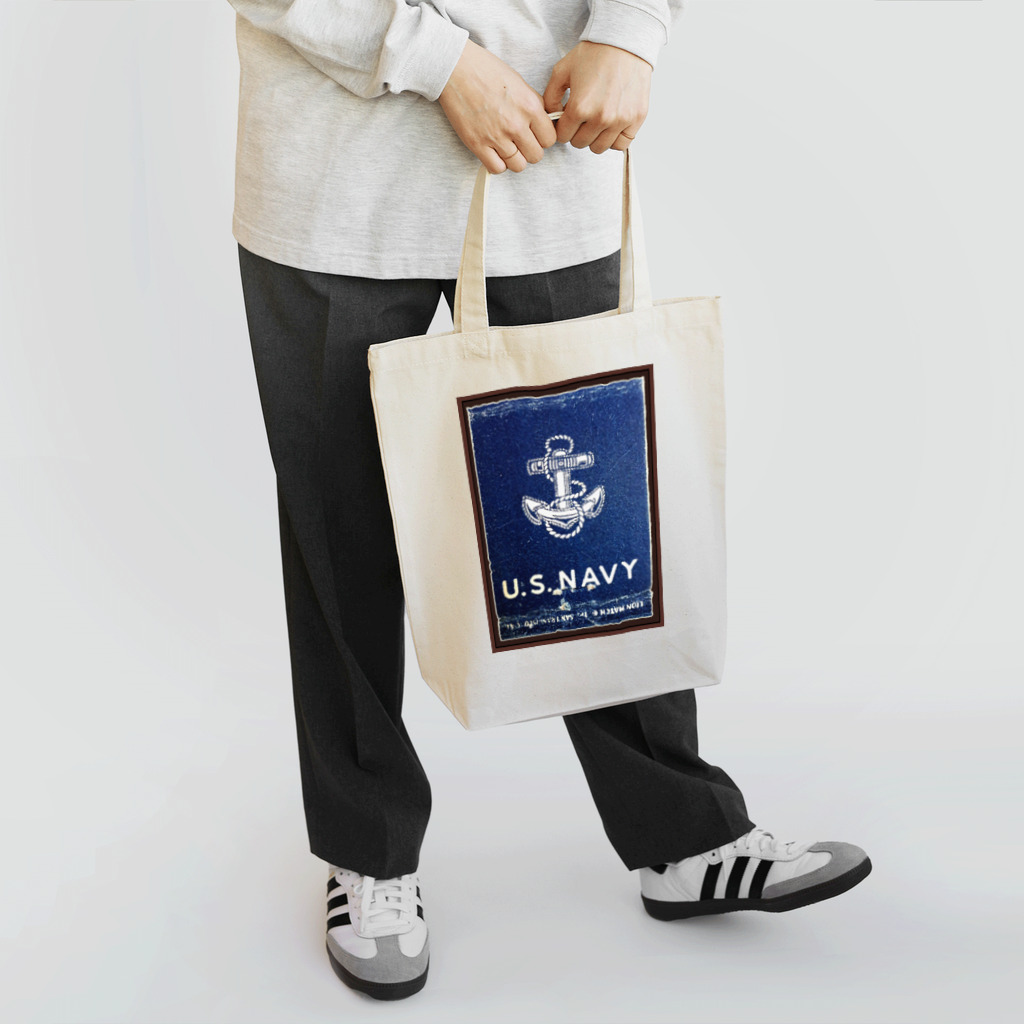 ★Rusteez★ by shop cocopariのU.S.NAVY (Dark Blue) Tote Bag