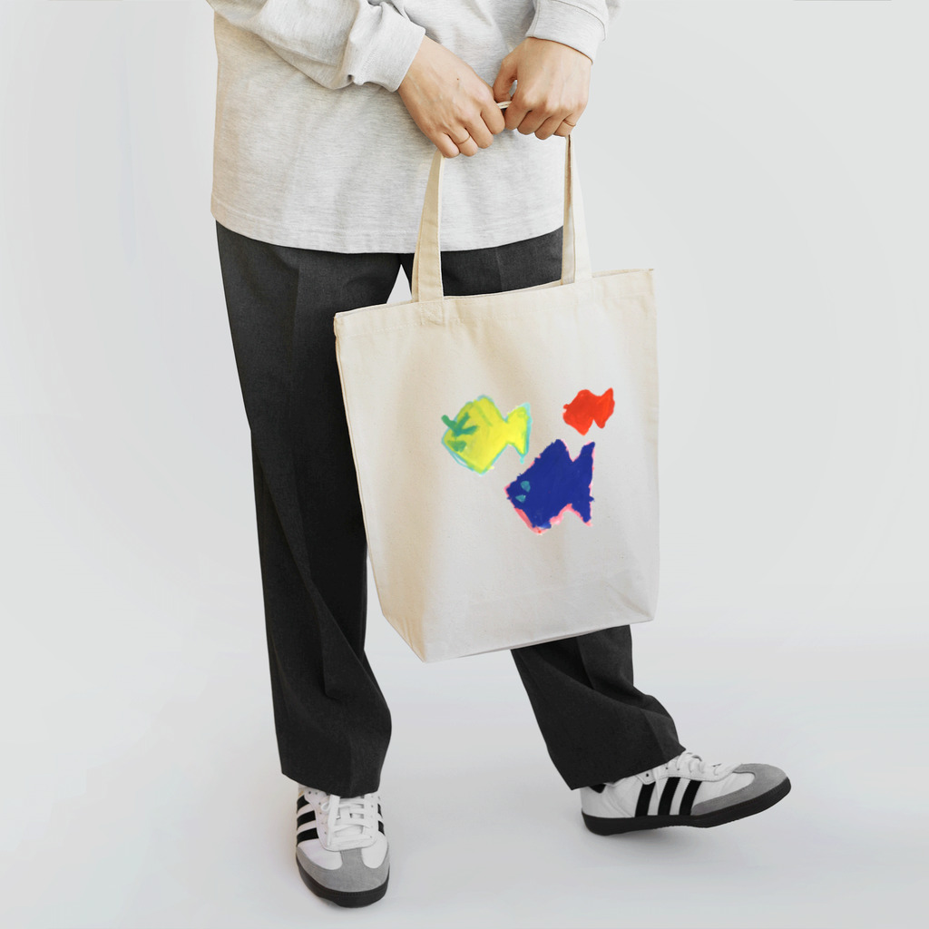 inu_zukiの3匹のおさかな Tote Bag