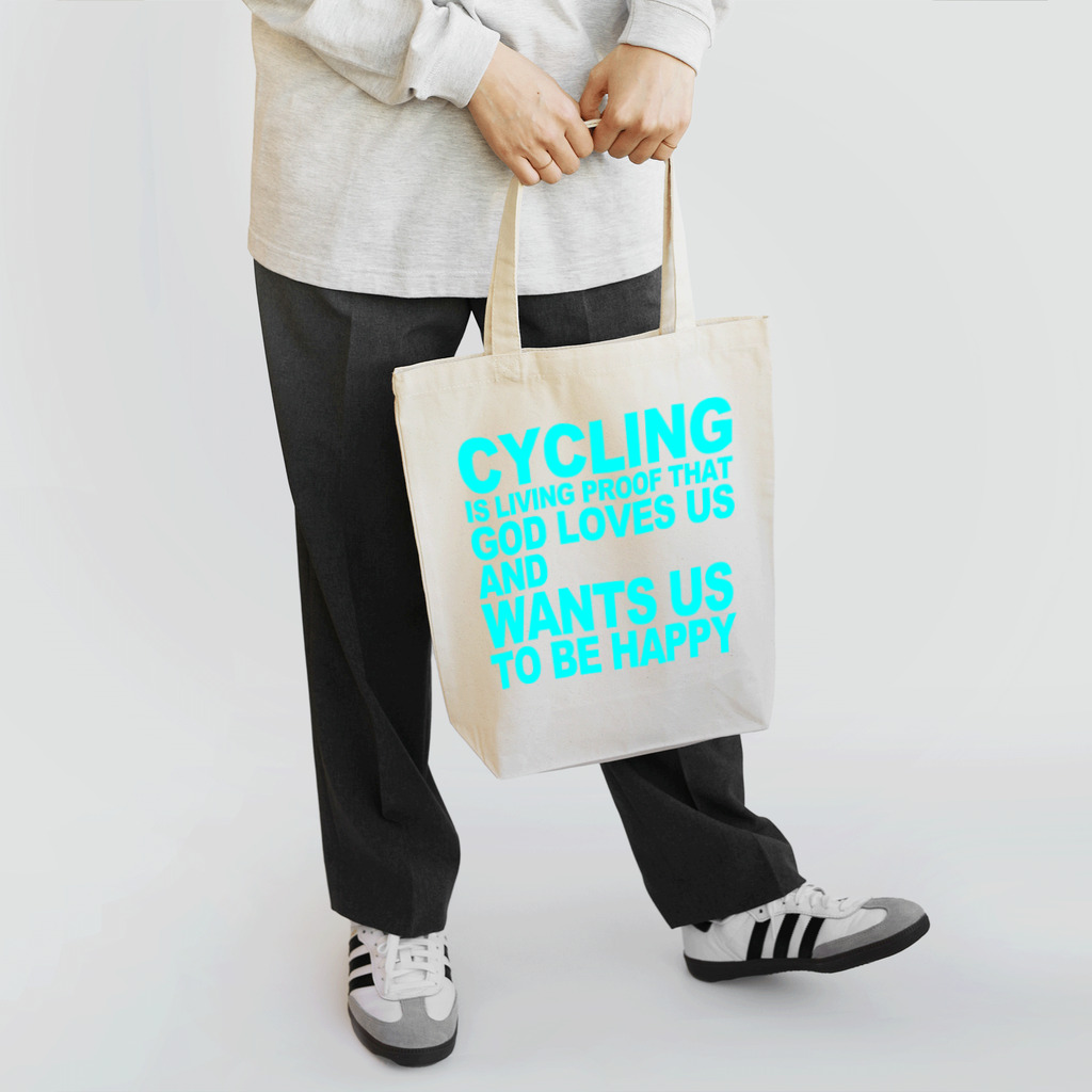 ムスメミユキのサイクリング万歳 Tote Bag