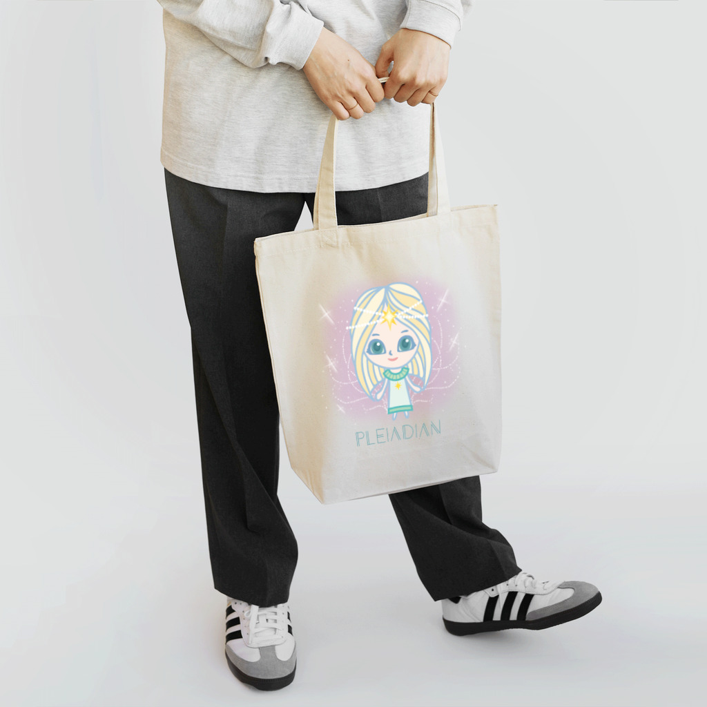 alpacca-creativeのPleiadian（プレアデス星人） Tote Bag