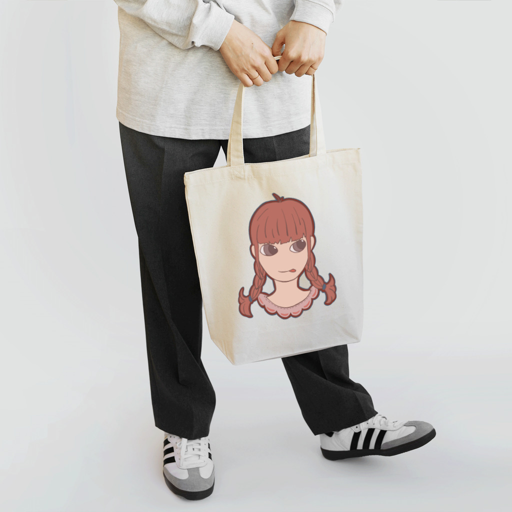 prunelleの三つ編みガール Tote Bag