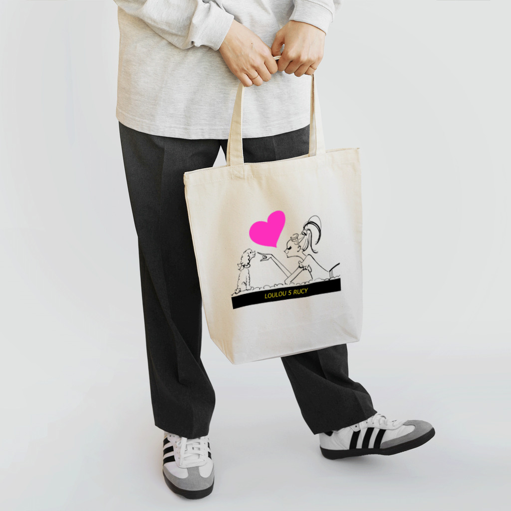 tsuguwo ・honda   のLOULOU 5 rucy Tote Bag