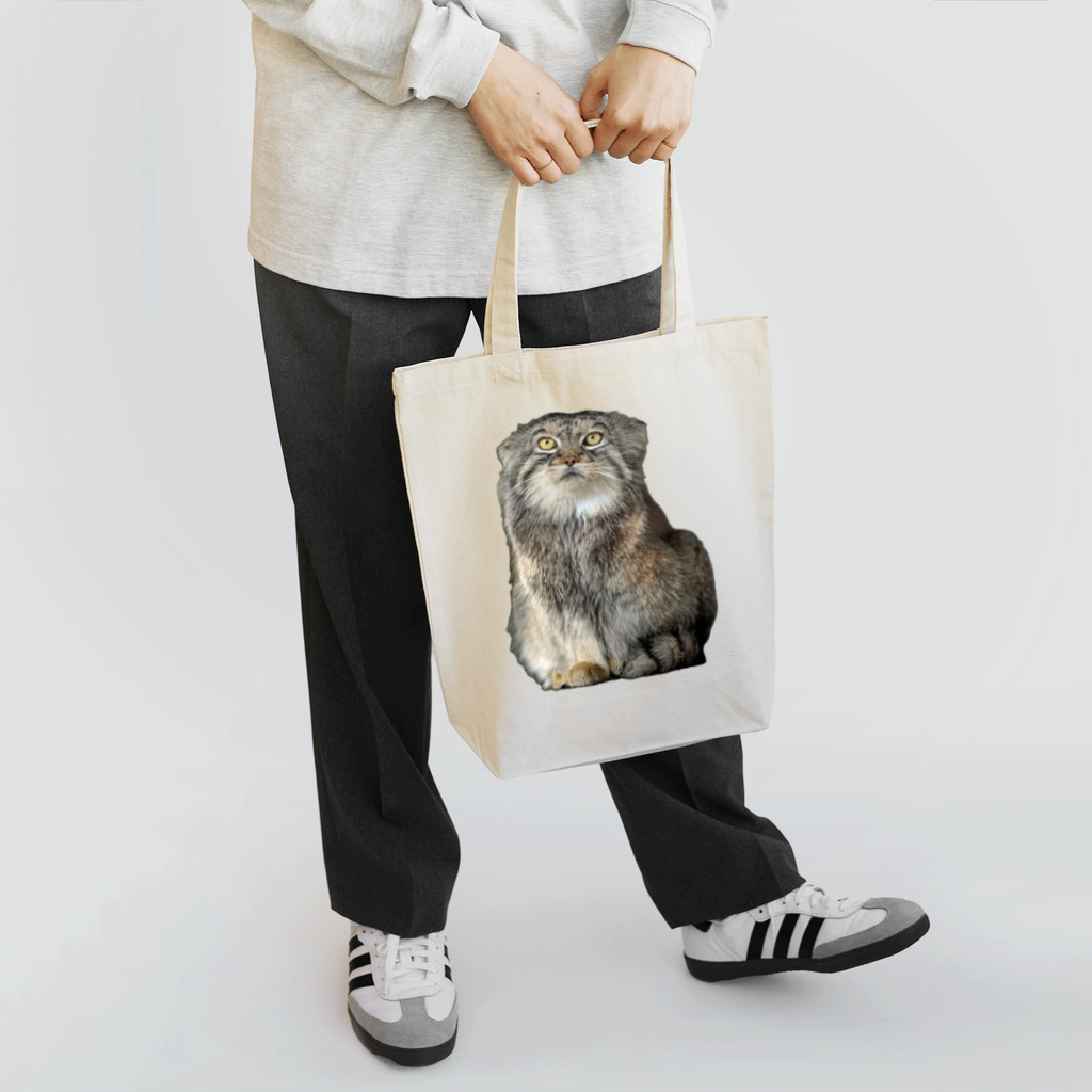 otocolobus manulのワンポイントマヌル Tote Bag