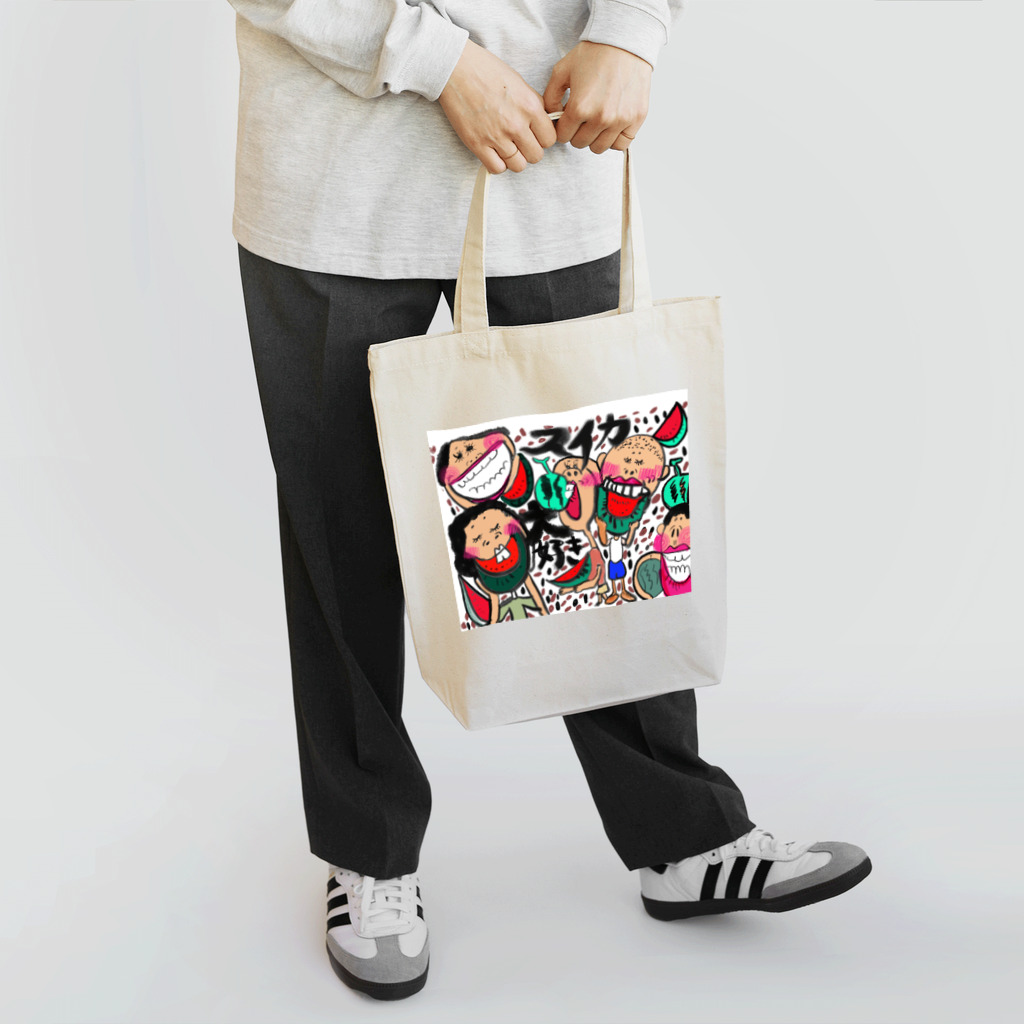 tomo1015のスイカ Tote Bag