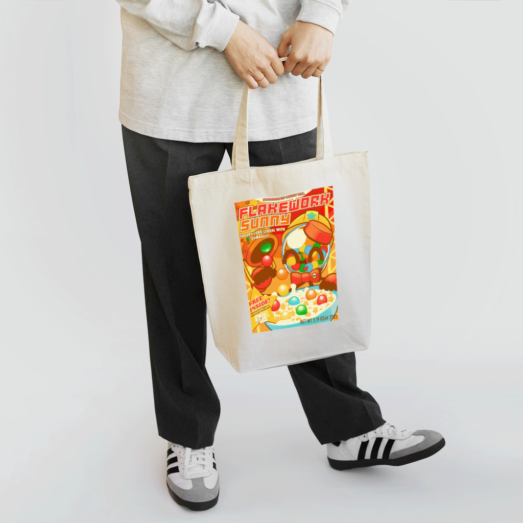 OZett shop COMET-SのPermanent Candy Series Flakework Sunny Tote Bag