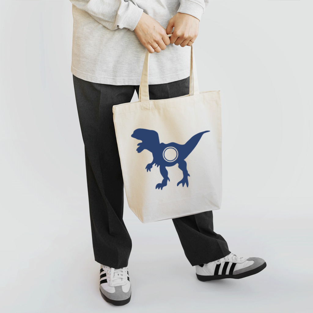 MELLOW-MELLOWのDinosaurs monogram6 Tote Bag