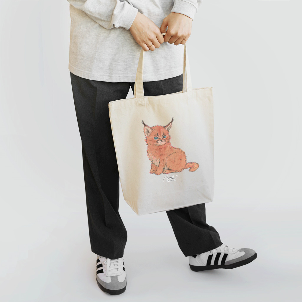 ルルエチュードのカラカルさん Tote Bag