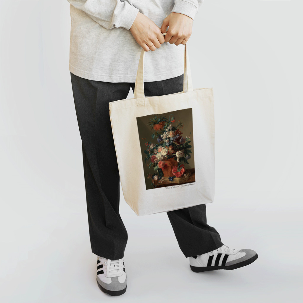 SONOTENI-ARTの027-002　Jan van Huysum　『花瓶』　トートバッグ Tote Bag