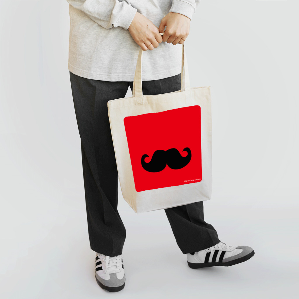 NJima_design_companyのmoustache トートバッグ