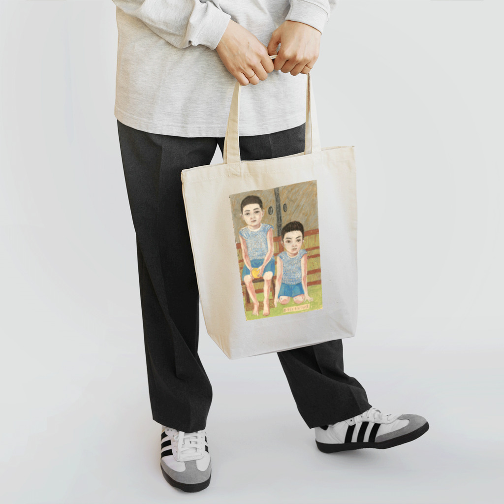 宝井琴調の店の母のクレヨン画 Tote Bag