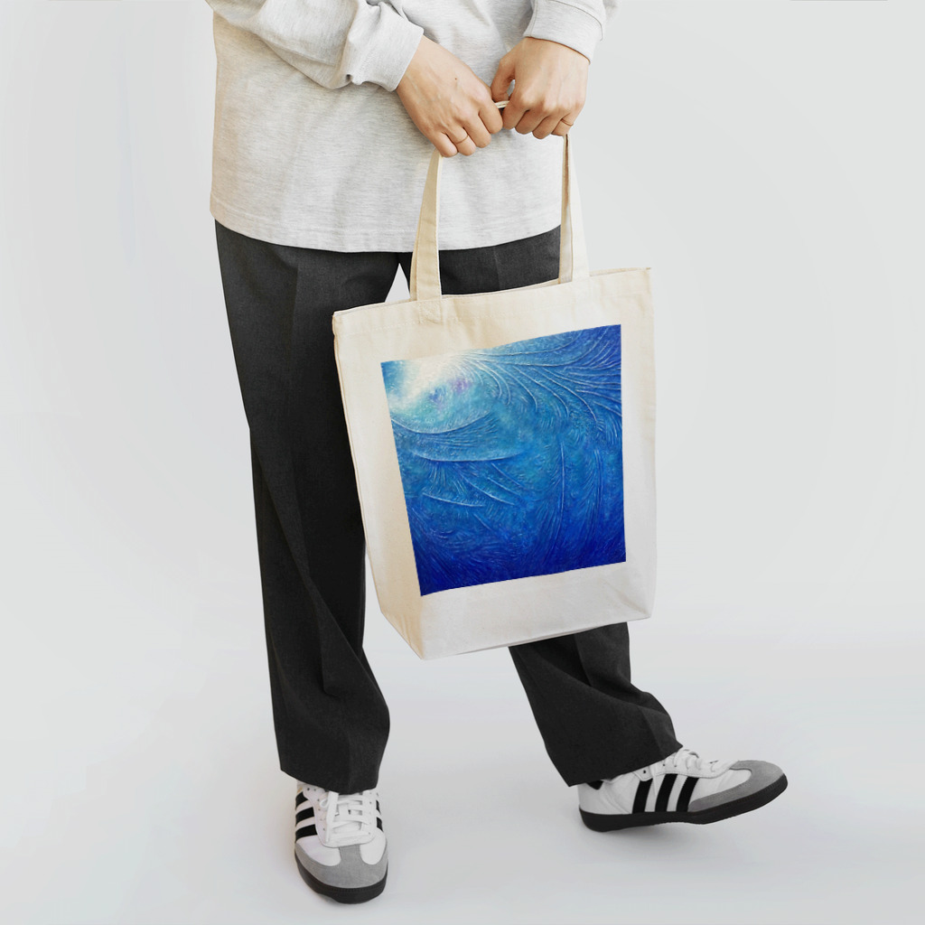 氷紋美術館の天恵〜JapanBlue〜始まりの青 Tote Bag