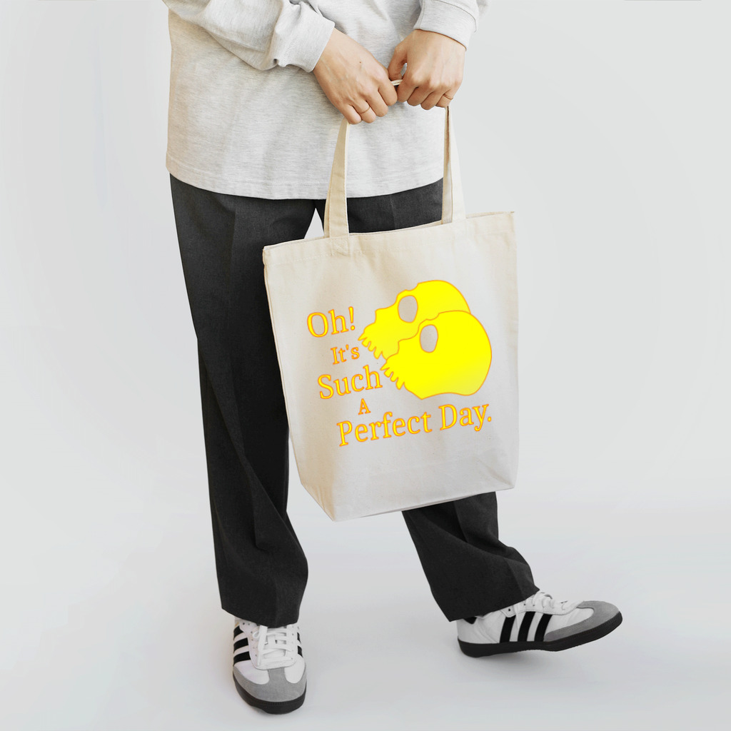 『NG （Niche・Gate）』ニッチゲート-- IN SUZURIのOh! It's Such A Perfectday.（黄色） Tote Bag