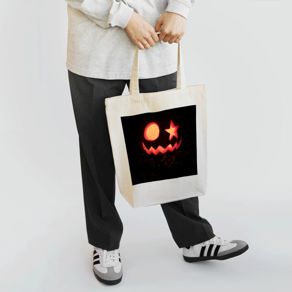 ちょこのjack-o'-lantern トートバッグ