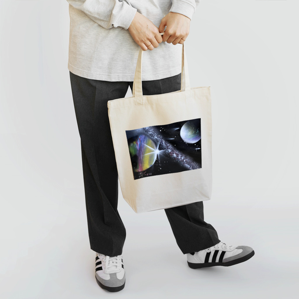 Yessy&Tomo Tienda de artistasの七夕の銀河 Tote Bag