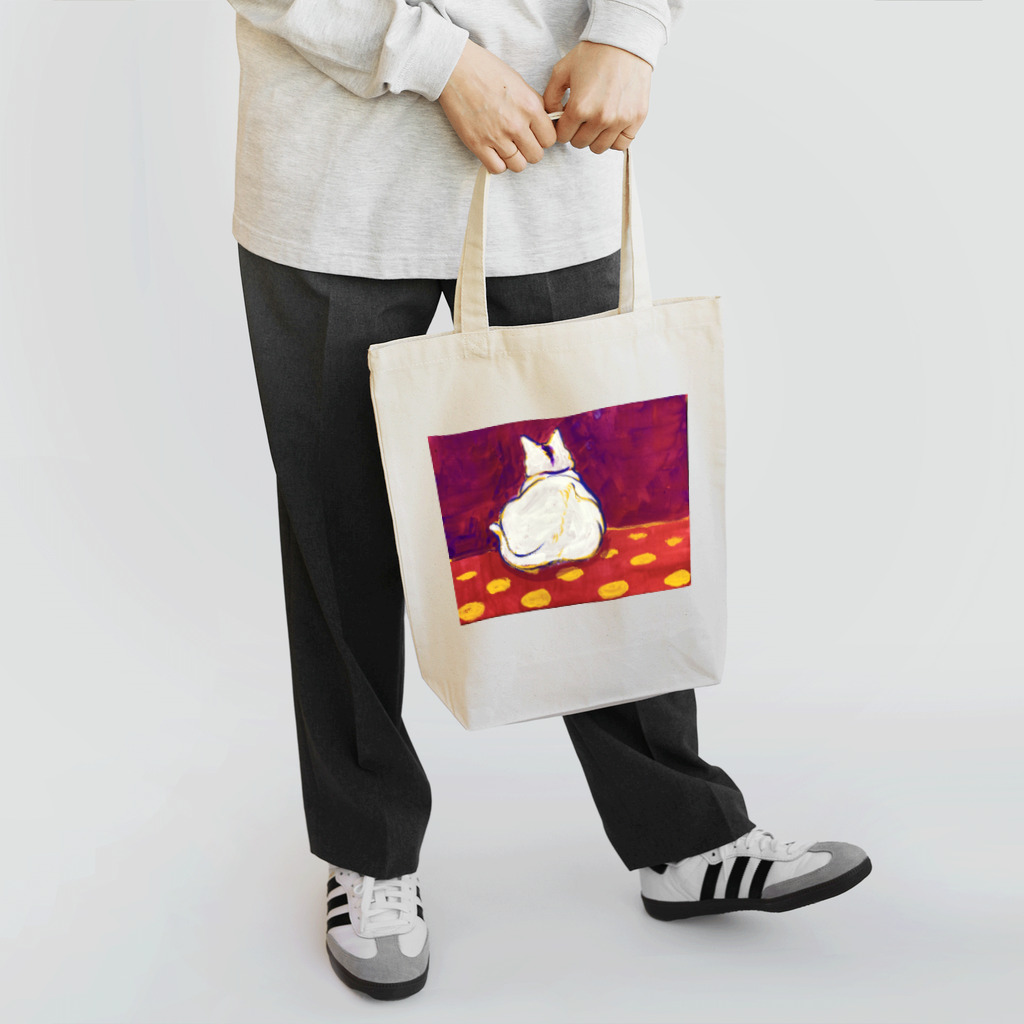 あおニャーマンのもっちり Tote Bag