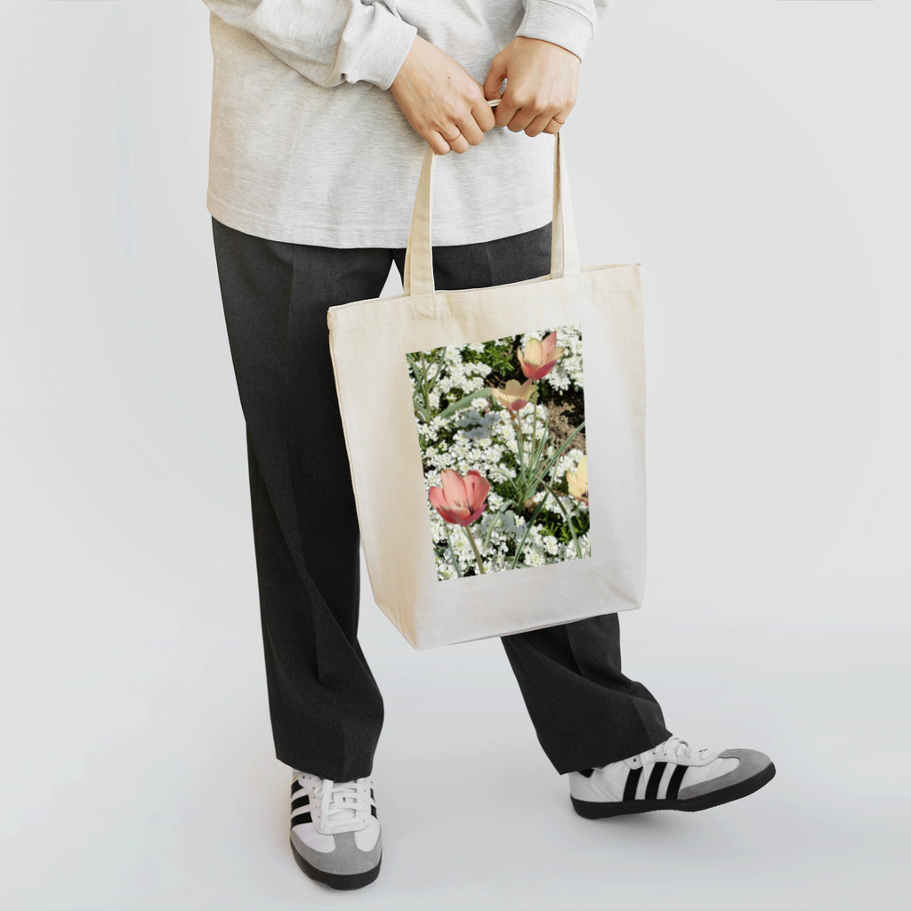 大阪下町デザイン製作所のI Love『Flowers』 トートバッグ