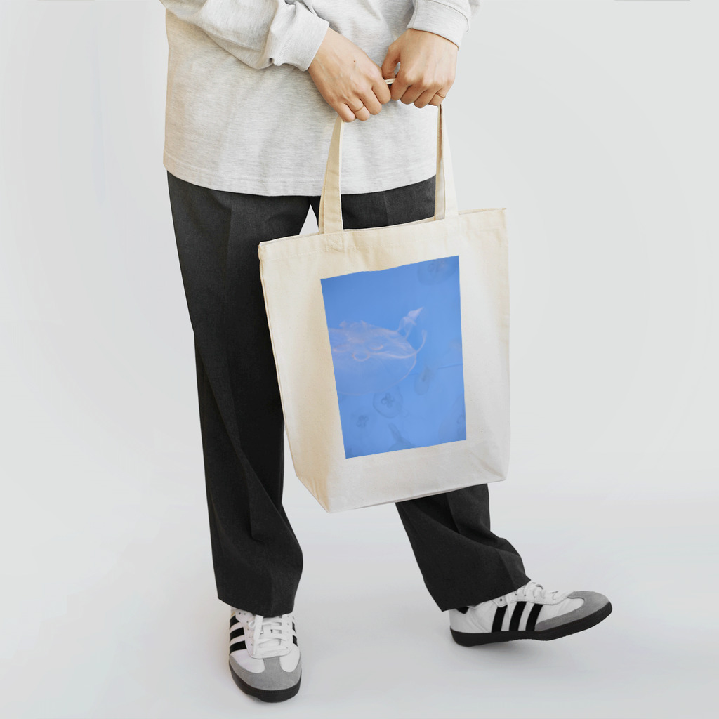 YURURIのくらげblue Tote Bag